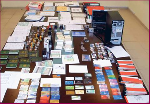 Fraudulent - counterfeit US Visas & Passports
